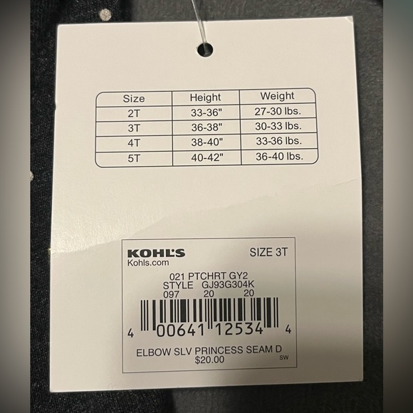 Toddler All Day Play Dress 3T NWT Jumping Beans - Picture 4 of 6